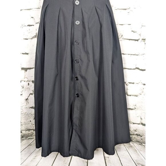 AEL AmyEnjoyLife Fit & Flare Midi Dress Coquette Feminine Retro Pinup Pockets LG - Picture 3 of 7